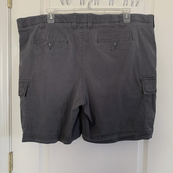Croft & Barrow Cargo Shorts Charcoal Gray Men’s Big & Tall Size 48 - Picture 3 of 5